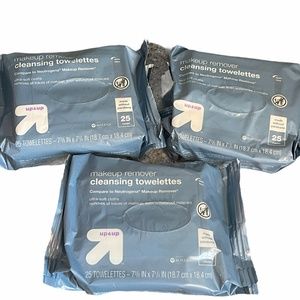 3 Up & Up Makeup Remover Cleansing Towelettes